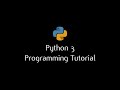 Python 3 Programming Tutorial - Part 1 - Installing Python and Pycharm