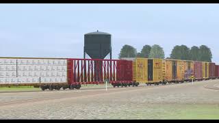 TRS22 Railfanning: CSX M510-01 with SD40-3 Leading