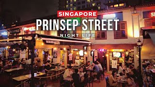 【4K】Singapore | Prinsep Street | December 2021