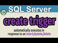 SQL Server:  After TRIGGER.  How to create TRIGGER for AFTER (insert, update and delete).