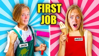 First JOB CONTEST! JACK VS JAZZY