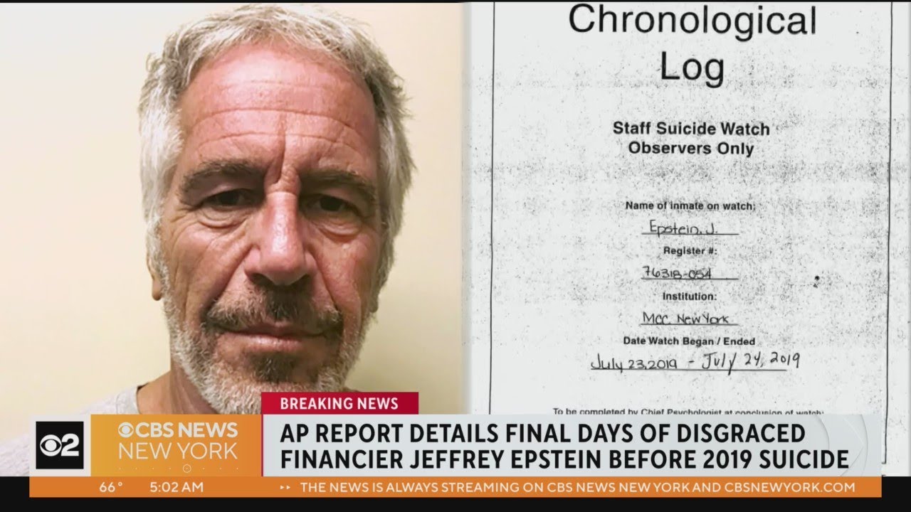 New Details Of Jeffrey Epstein's Death And Frantic Aftermath Revealed ...