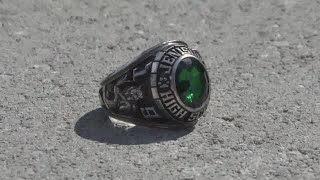Missing class ring discovered 35 years later in Jenison