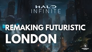 Remaking LONDON from Halo Infinite Trailer!