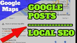 Google My Business Posts 🚀 EASY🚀 Simple SEO GMB Posts Easy To Learn Local SEO Strategies  🚀 2022