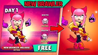 How to Unlock MELODIE For FREE ✓ Brawl stars