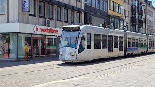 Mitfahrt RT1 von Rathaus bis Kassel Hauptbahnhof (4K)