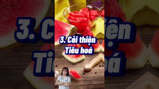 Lợi ích sức khoẻ từ quả Dưa Hấu #dượcsĩvũtrang #food #trendingshorts