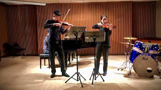 M. Moszkowski: Suite for two violins and piano in G minor, Op. 71.mov.I