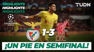 Highlights | Benfica 1-3 Liverpool | UEFA Champions League 2022 - 4tos IDA | TUDN