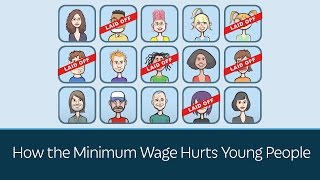 How the Minimum Wage Hurts Young People