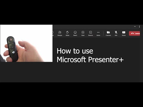 How To Use Microsoft Presenter+? - YouTube