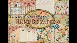 #shabbyyourart - February Design Team Project for LineDotArrow