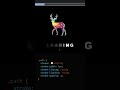Creative Deer Loading Animation using HTML CSS JavaScript | CSS Loader Animation Tutorial |