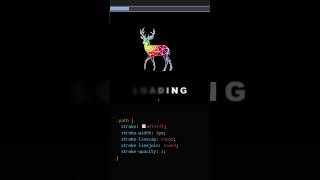 Creative Deer Loading Animation using HTML CSS JavaScript | CSS Loader Animation Tutorial |