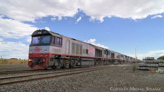 SCT 5PM9 Freight Train With Four CSR \u0026 SCT Class Diesel Locomotives (5/3/2023) - PoathTV Railways