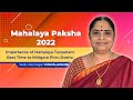 Mahalaya Paksha 2022: Importance of Mahalaya Tarpanam | Best Time to Mitigate Pitru Dosha