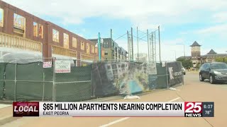 East Peoria’s 65 million dollar apartments are near completion