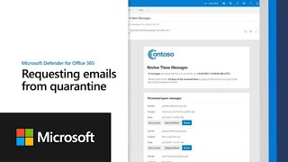 Managing the user quarantine in Microsoft Defender for Office 365
