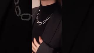 LUXYIN JEWELRY | Handmade Jewelry | Anxiety Fidget Ring | Rotate Necklace and Earrings