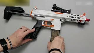 XYL KM9 Unicorn Nerf Blaster Assembly