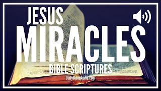 Bible Verses About Jesus Miracles & Other Miraculous Works | What Does The Bible Say About Miracles