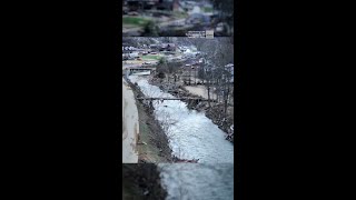 Catastrophic Flooding Wipes  Out Roads And  Bridges In Buchanan County