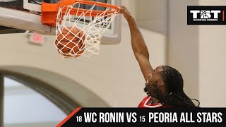 2018 TBT Midwest Region - #18 West Coast Ronin VS #15 Peoria All Stars