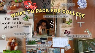 HOSTEL PACKING 🧳ESSENTIAL || *everything you need to bring to college...||my almirah tour|| igntu ||