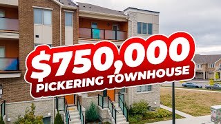 Pickering Real Estate | Townhouse for under $800,000 | Walkthrough of 102-1148 Dragonfly Avenue