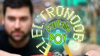 Pr#004 - Pantalla POV - texto, reloj, formas