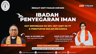 IBADAH PENYEGARAN IMAN | GMIT PAULUS KUPANG | SOLI DEO GLORIA | PDT. DR. ESRA ALFRED SORU