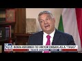 Hungarian prime minister hits back at Biden calling him a 'thug' on 'Tucker'