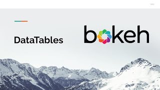 Bokeh: Data Tables