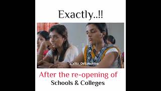 School/college reopening scenerio 😂🤣/whatsapp status/tamil#shorts