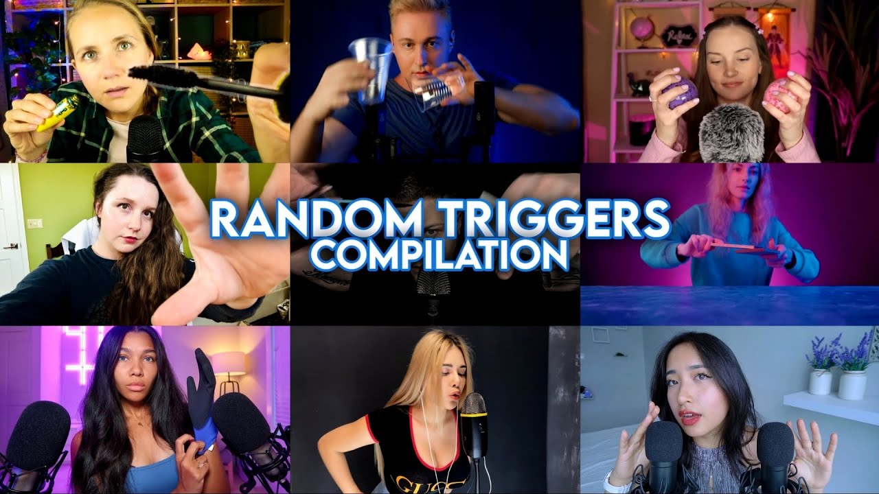 Asmr Random Triggers Compilation Fast Aggressive Asmr Youtube