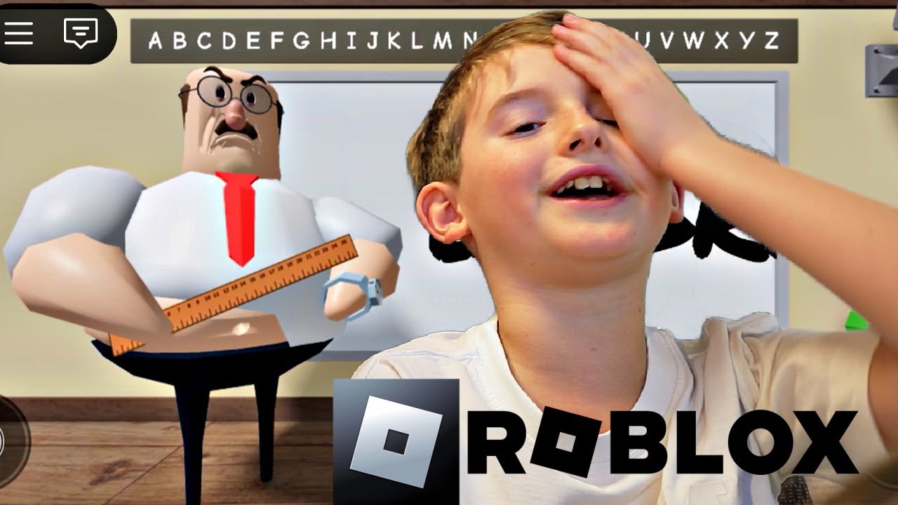 Roblox Uciekam Przed Szalonym Nauczycielem Youtube
