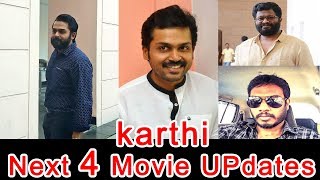 Karthi next 4 Movie updates | Karthi19 | Karthi20 | Karthi21 | Karthi18 | Tamil cinema latest News