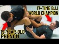 BJJ GOAT Rolls With Grappling PHENOM 🥋🔥 Buchecha & Tye Ruotolo