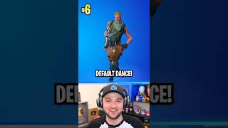 10 Most Used EMOTES in Fortnite! 🕺