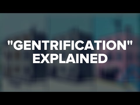 Where is gentrification occurring?