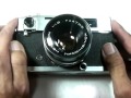 コニカ オートsの使い方 konica autos how to use 1960s rangefinder camera