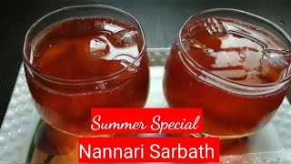 Rayalaseema Special Nannari Cool drink preparation/Nannari Sarbath/Summer Special Drink/Cool Drink