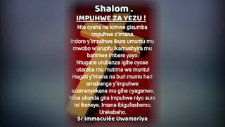 Inyigisho yo kuwa 17/09/2020