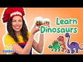 Learn Dinosaurs | Fossils | Herbivores and Carnivores | Chef Bisous | Educational Videos for Kids