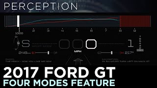 2017 FORD GT: Four Modes Feature