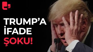 Eski ABD Başkanı Donald Trump'a ifade şoku!