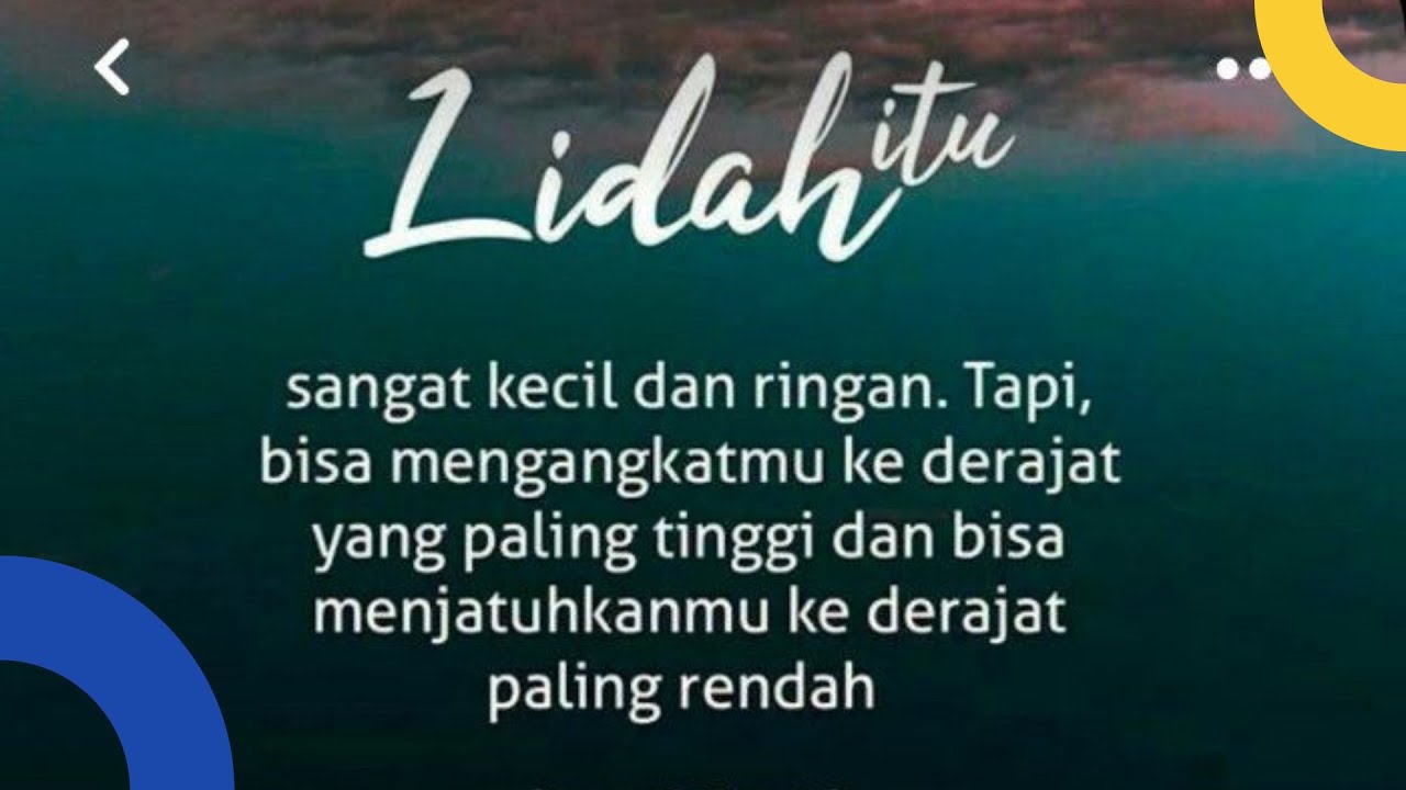 Kata Kata Bijak Tentang Kehidupan Islami