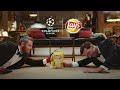 Lay's chips new commercial for Champions League featuring Messi and De Gea.