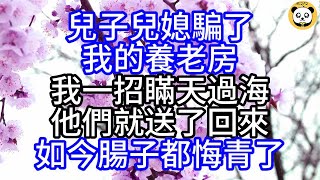 兒子兒媳騙了我的養老房，我一招瞞天過海，他們就送了回來，如今腸子都悔青了#幸福人生#為人處世#生活經驗#情感故事#中老年頻道#退休養老